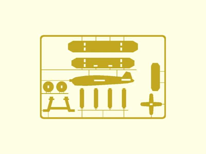 Biplane Kit Card