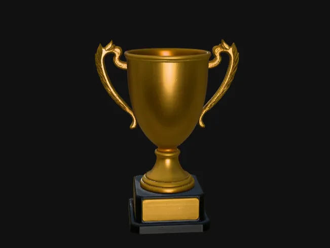 Troféu personalizável