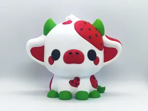 Kawaii Cow - Watermelon
