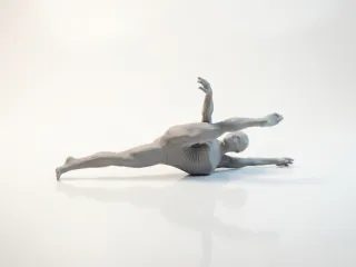 Ballerina Figurine Female Figure 3D Printable