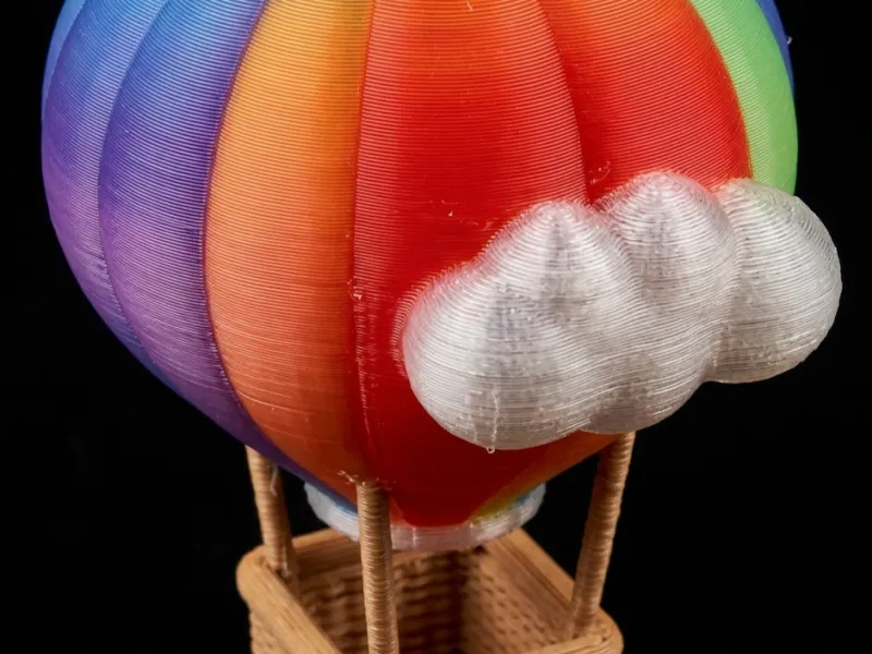 Hot Air Balloon bold design