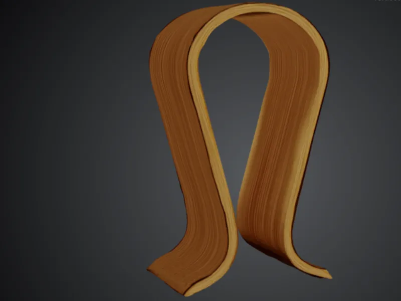 Curved Headphone stand