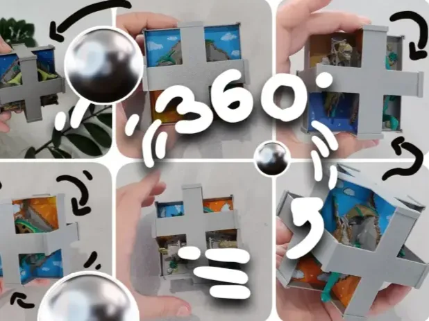 360度恐龙探险弹珠迷宫商业版