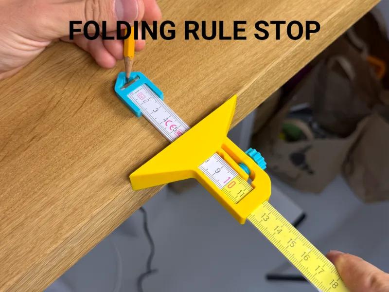 Folding Rule Stop Adapter