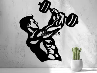 Bodybuilder Wall Art
