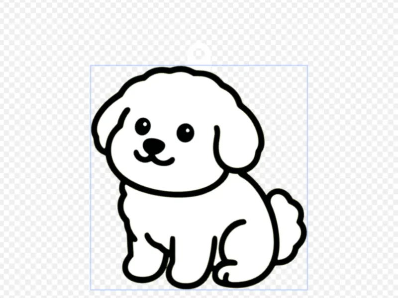 Llavero caniche