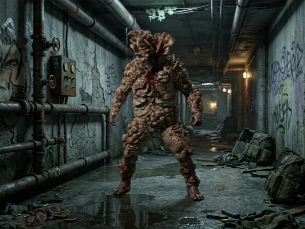 Bloater-Infizierter Boss — The Last of Us