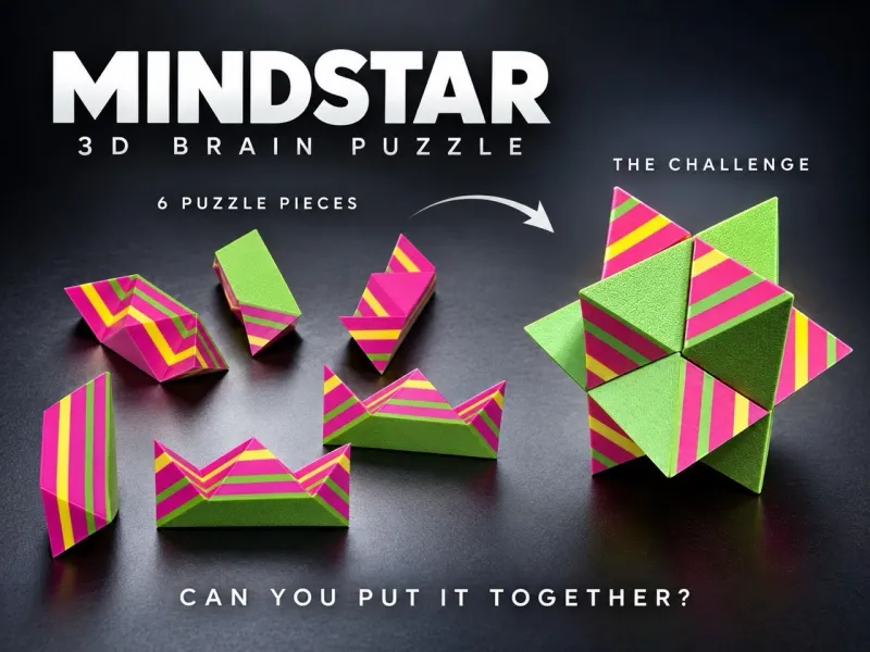Mindstar rompecabezas cerebral 3D