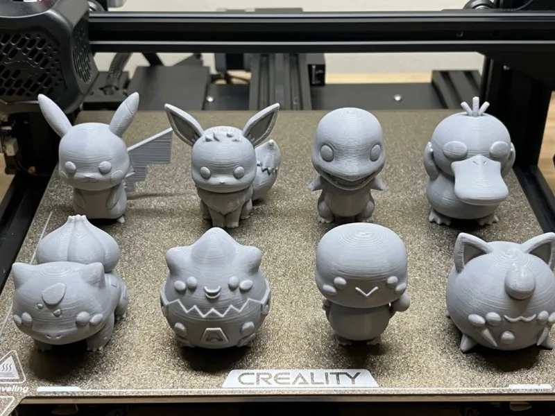 Eight Adorable Pokemon