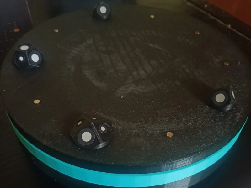 3D Scanning Turntable with magnets
