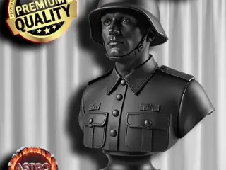 German Soldat Bust ❤️
