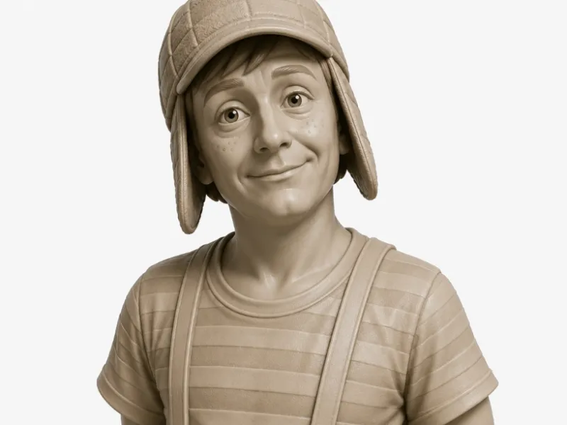 busto do Chaves - el chavo