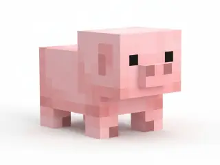 Mini pig/Cerdo chiquito Minecraft