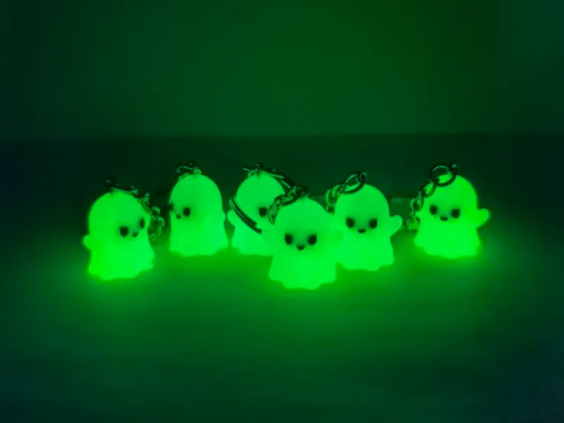 Glowing Halloween ghost