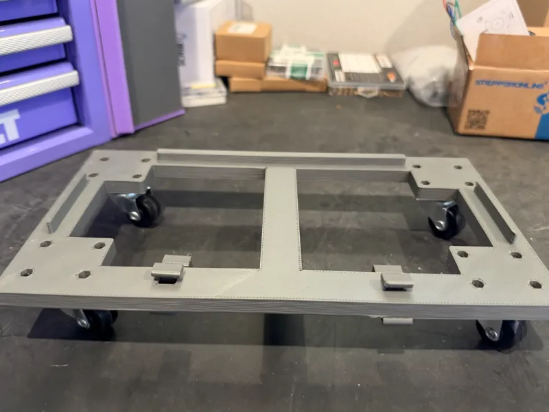 Locking Caster Cart for the Kobalt Mini 3-Drawer Tool Box