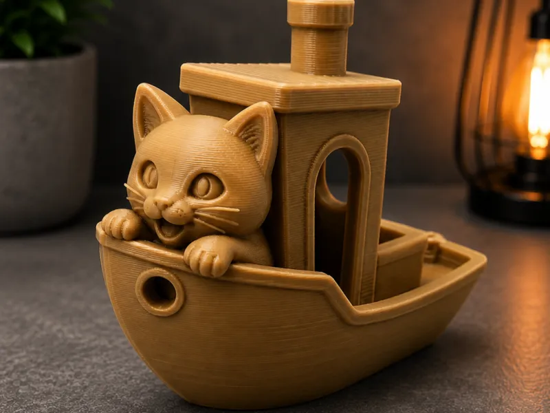 Cat Benchy – Cute Cat Captain Boat