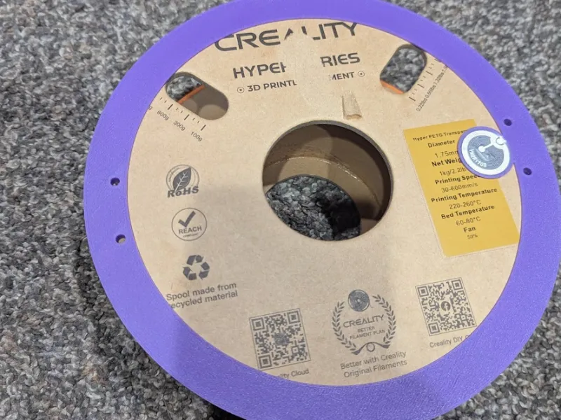 Creality Cardboard Spool Adapter for CFS w/ RFID
