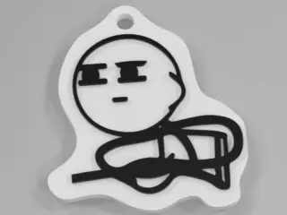 Cereal Guy Keychain