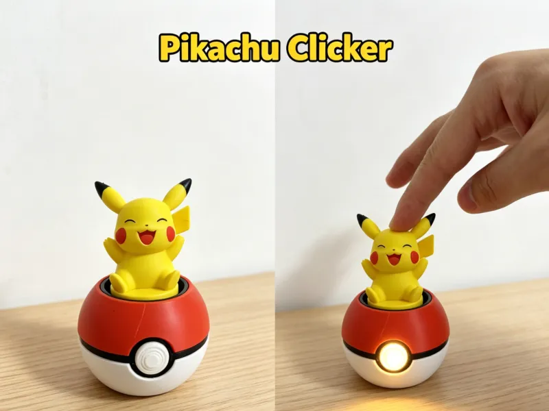 Pikachu Pokémon Ball Clicker