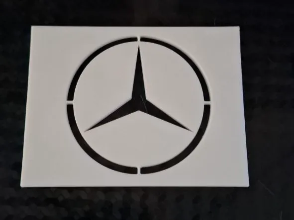 Mercedes-Logo für Fahrzeugaufbereitung