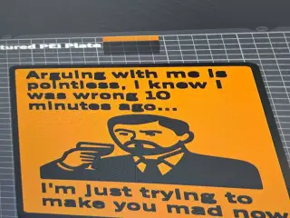 Arguing with Me is Pointless Sign Spouse Couples Decor Funny