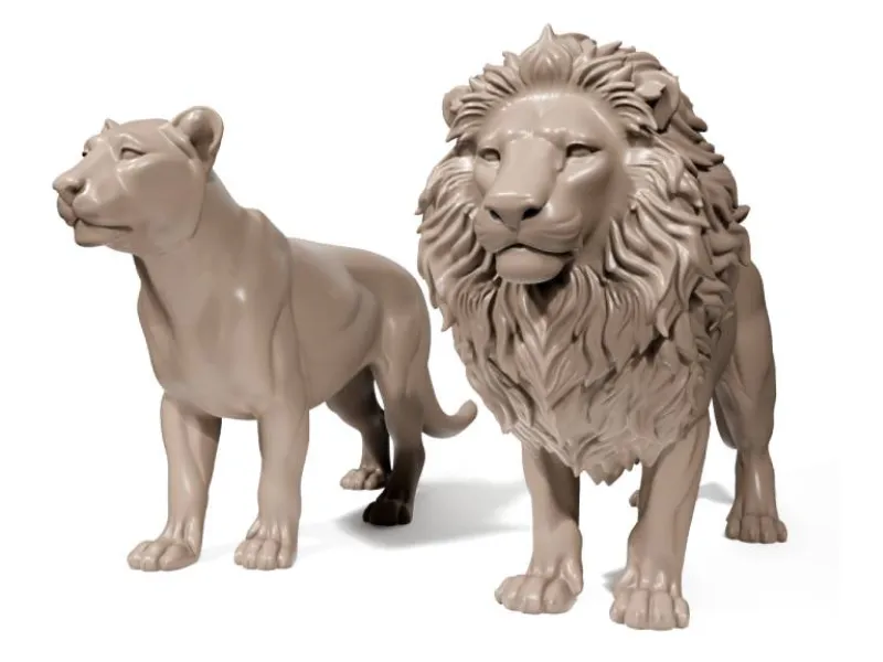 Lion et Lionne