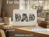 DAD Photo Frame, Father’s Day, Wall Decor, Picture Frame-0