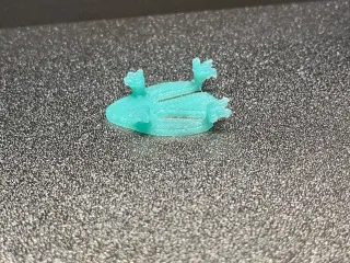 Jumping articulated frog-Strong jump!!!