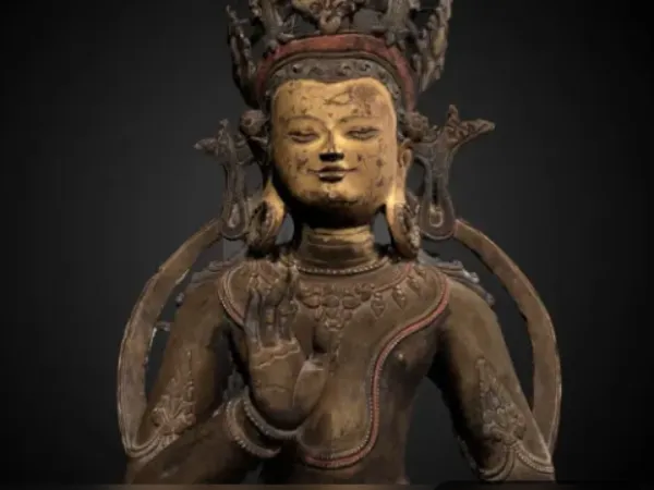 Tibetan Amoghasiddhi Buddha