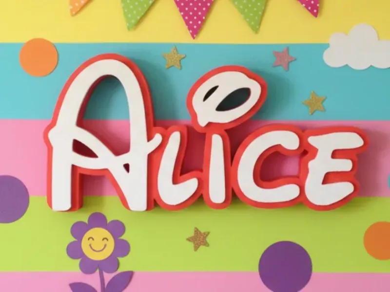 Nome Alice Disney