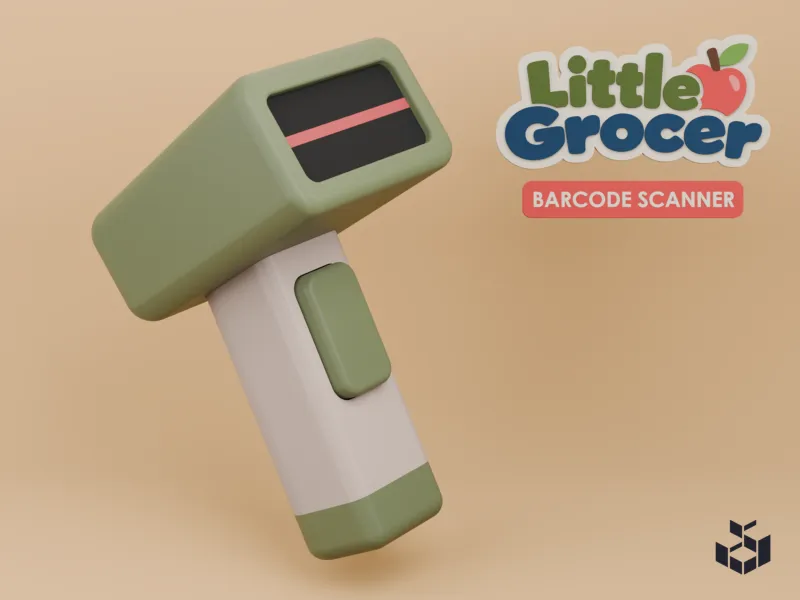 Little Grocer | Barcode Scanner | Playset Expansion