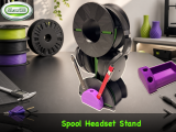 S3D Modular Filament Spool Headset Stand and Organiser-0
