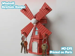 Windmill keychain hanger - NO CFS