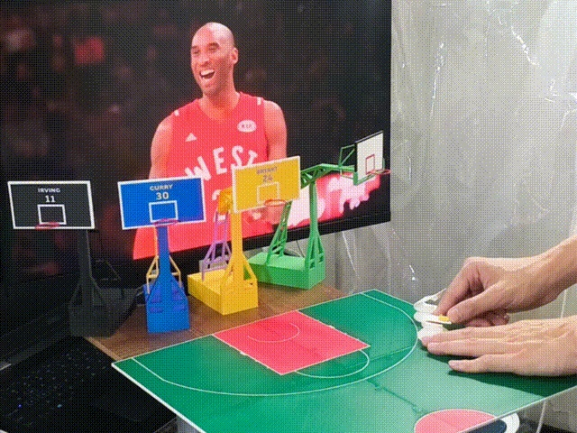 20比1球星篮球架