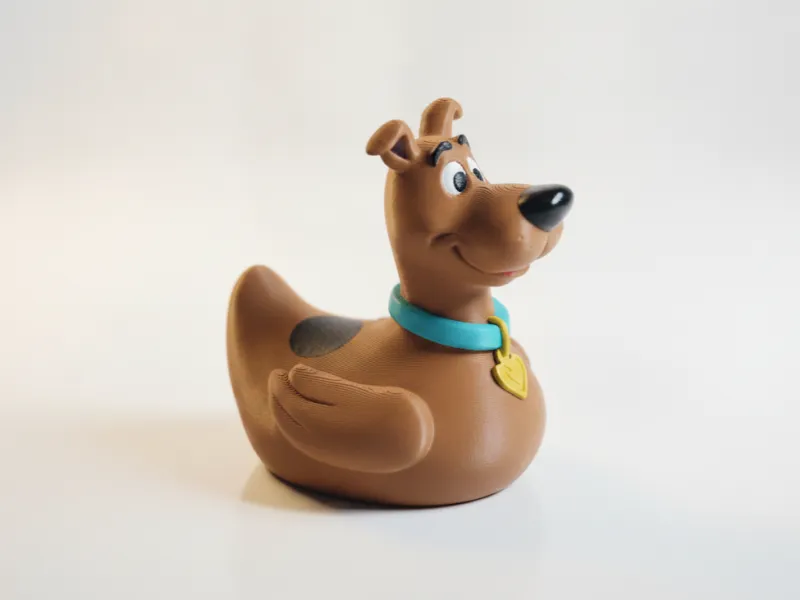 Rubber Duck Scooby Doo Bath Toy 3D Printable