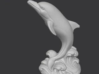 Dolphin Leaping
