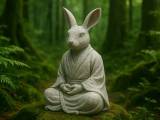 Meditating bunny-0