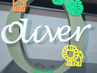 Letreiro Oliver