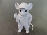 Mechanic Mouse Figurine-0