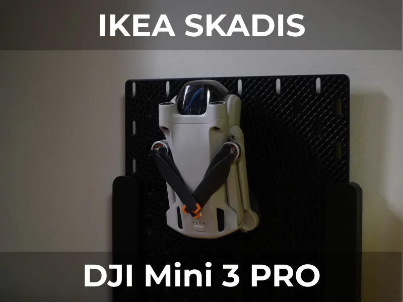 DJI MINI 3 PRO - SUPORTE IKEA SKADIS
