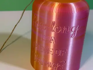 How long is a piece of string? - Twine holder.