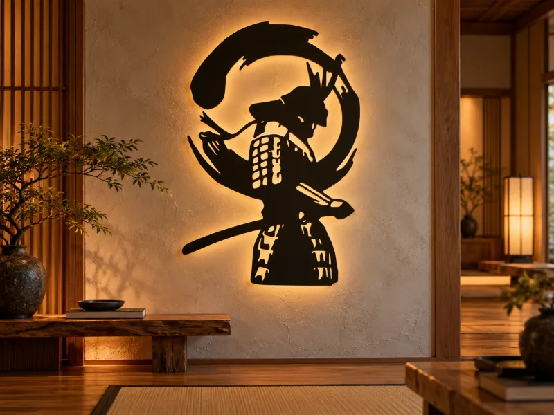WallArt 日本武士 004