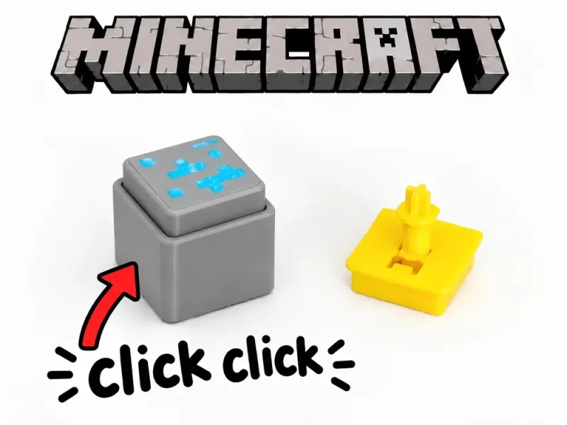 Minecraft Ore Fidget Clicker