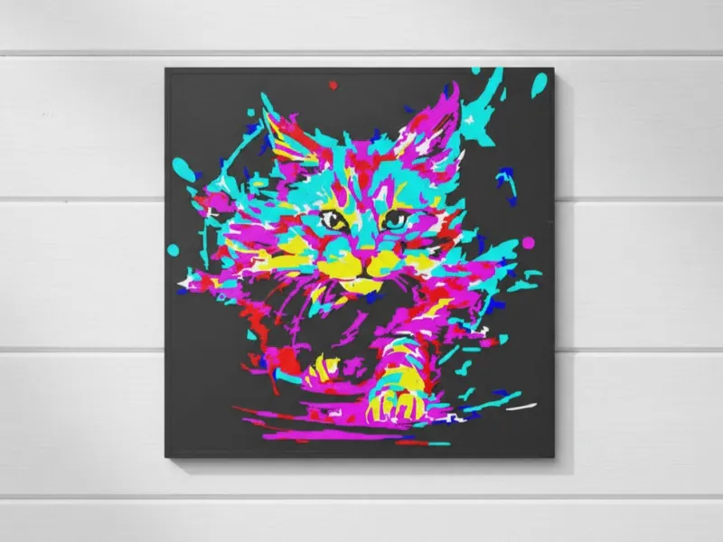 Gato multicolor