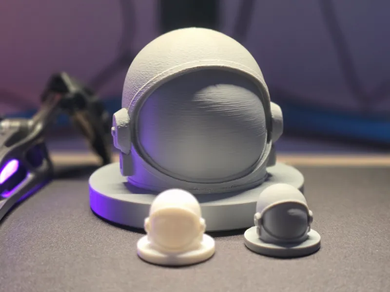 👨‍🚀 Casque d'astronaute : Simple et facile à imprimer