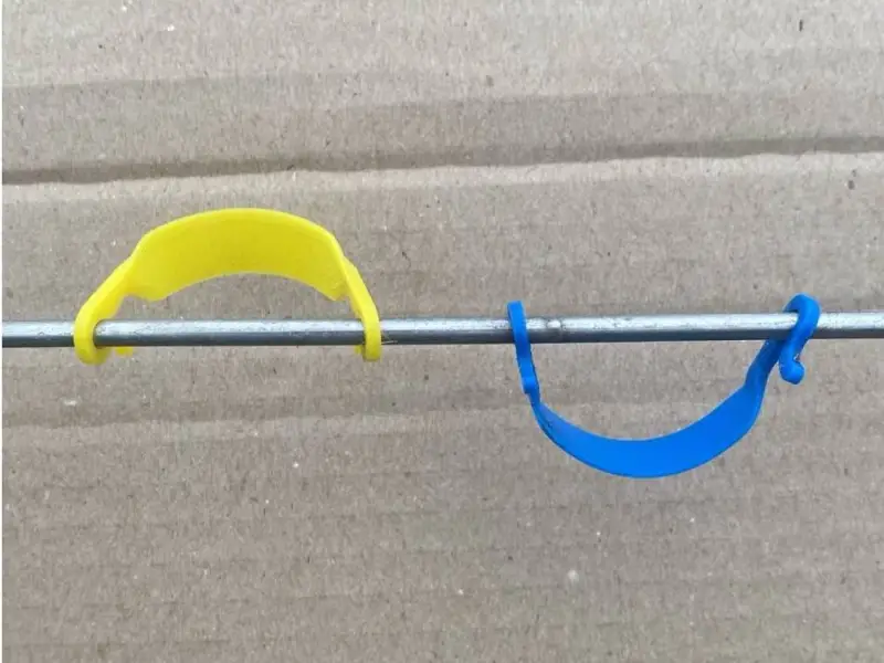 Etiqueta para Planta / Clipe para Fio 1–4mm, Suporte Largo, Otimizado para PETG/TPU