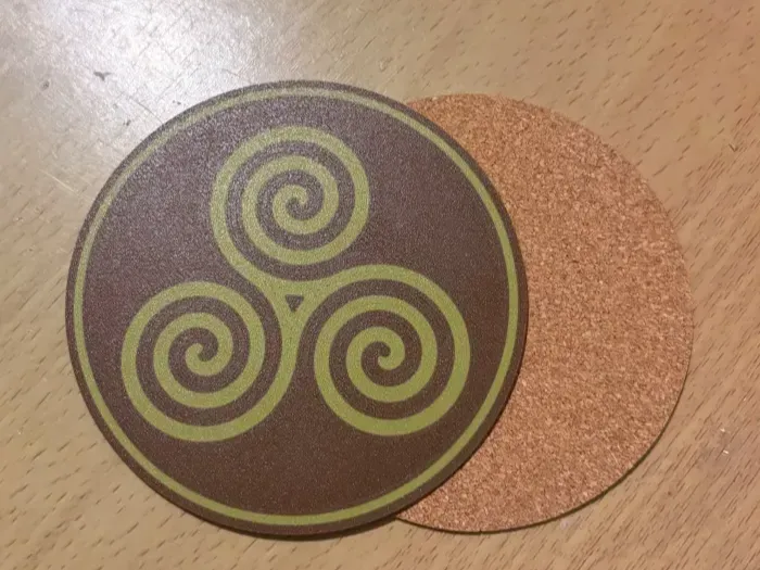 Irish Celtic Sprial Coaster