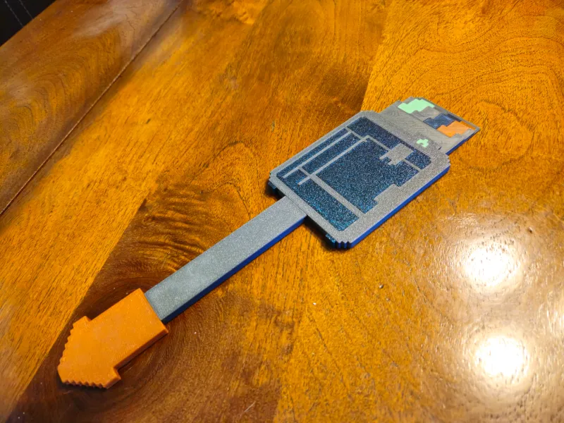 Creality K2 Pixel Art Credit Card Wand