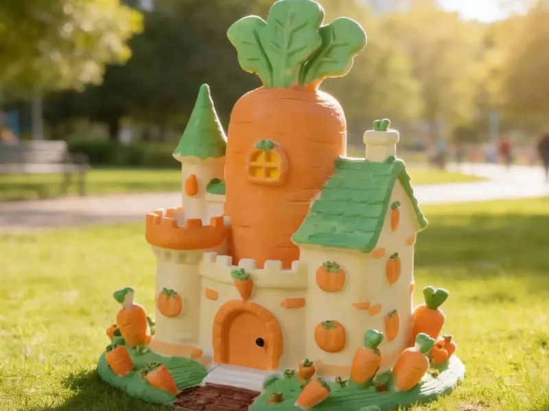 Home Decoration Miniature - Radish Castle