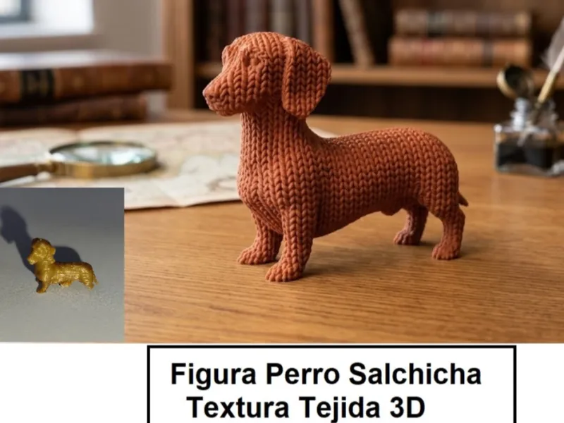 Knitted Dog